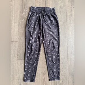 Titika Active Couture Panther Print Pants in Black Size Small